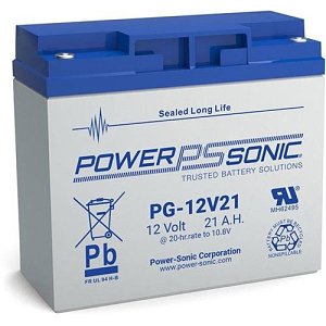 Power Sonic PG-12V150 PG Series, 12V, 154Ah, 6 Cells, Sealed Lead Acid Rechargable Battery, 20-Hr Rate Capacity